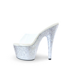 Empress Rhinestones Detail Ultra High Platform Heels