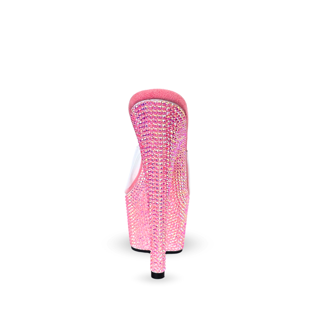 Empress Rhinestones Detail Ultra High Platform Heels