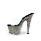 Empress Rhinestones Detail Ultra High Platform Heels