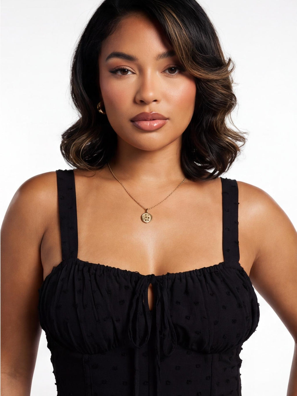 Maryana Lace Up Back Bone In Corset Maxi Dress