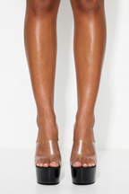 Natalia Ultra High Heel Platform Mules