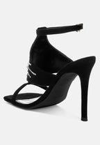 Melissa Jeweled Boho High Heel Stiletto Heels
