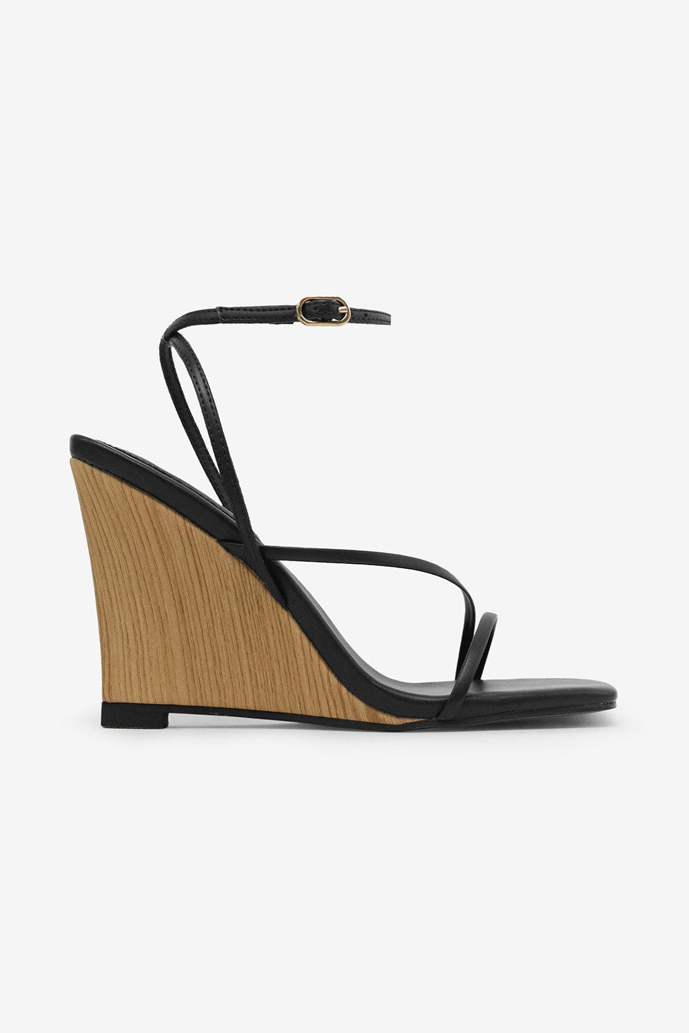 Kristen Strappy High Heel Platform Wedge Sandals