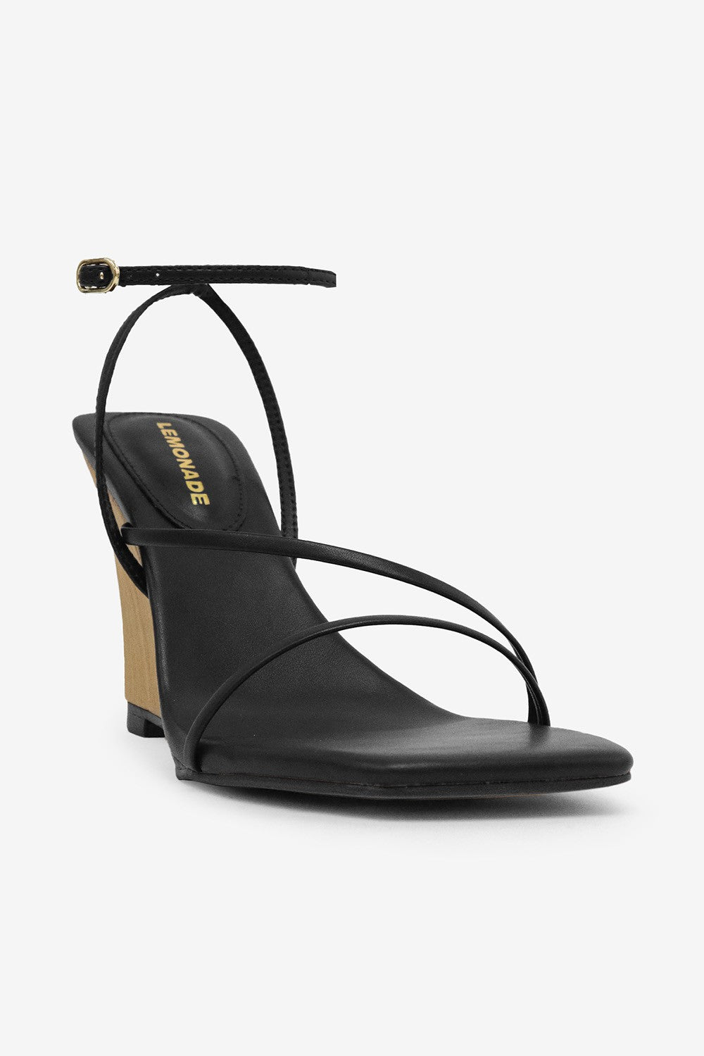 Kristen Strappy High Heel Platform Wedge Sandals