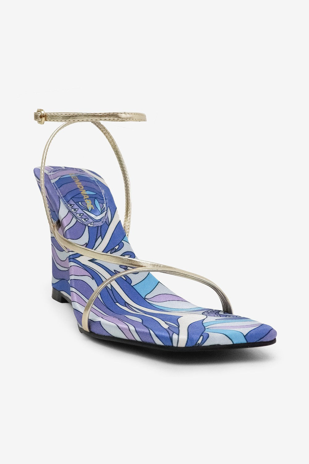 Kristen Strappy High Heel Platform Wedge Sandals