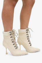 Adrienne Pointed Toe Stiletto Suede Ankle Boots